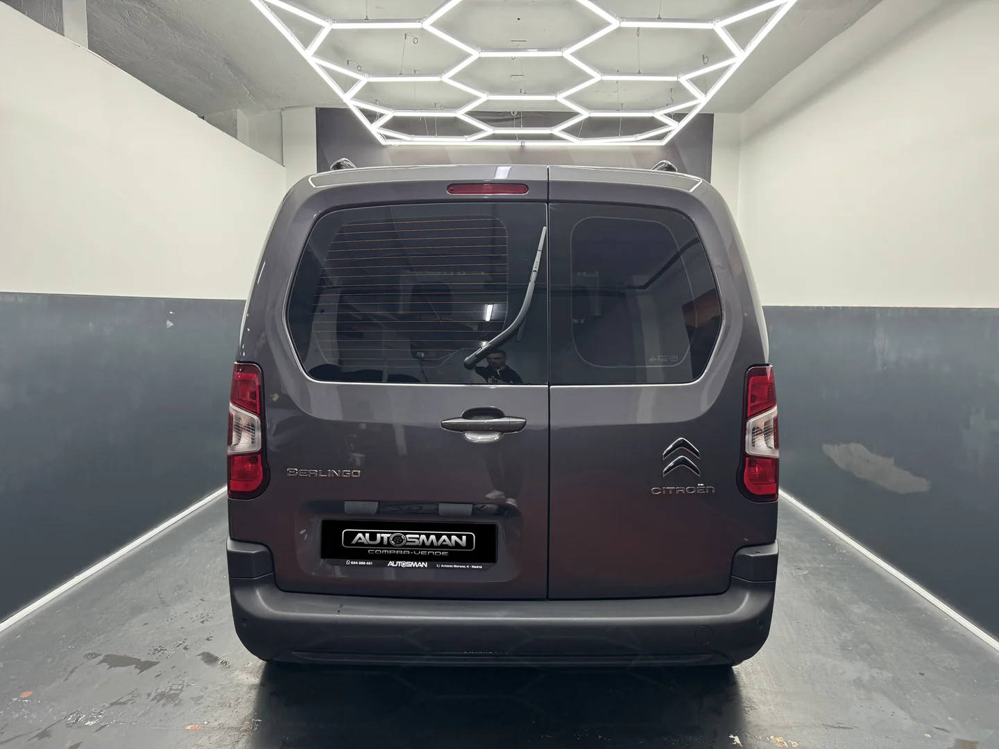 CITROËN BERLINGO Talla M BLUE HDI 100 SS Feel 2020 Diésel Gris - Imagen 6 de 44